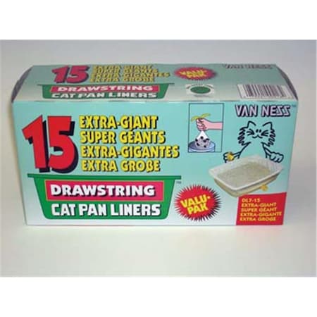 Van Ness Plastic Molding Co Plastic Molding Drwstrng Xgiant Cat Pan Liners - DL7-15 225005